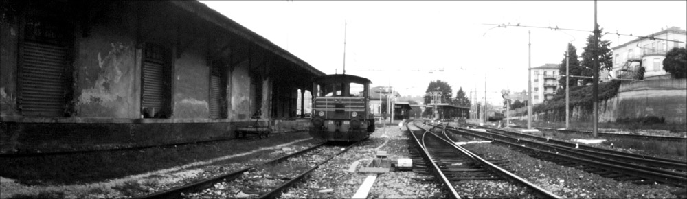 Dai binari della stazione